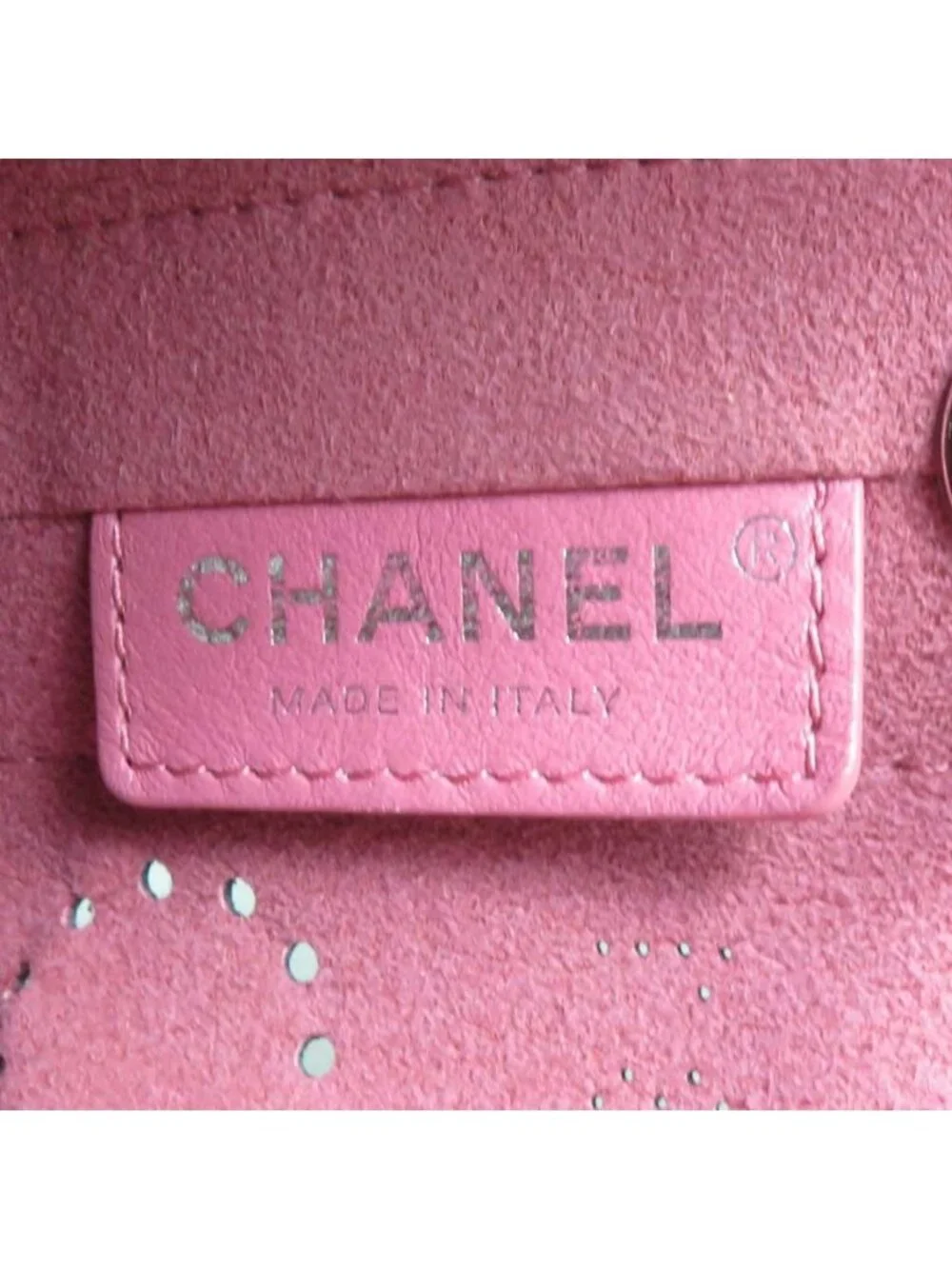 Chanel Shoulder Bag Perforated
